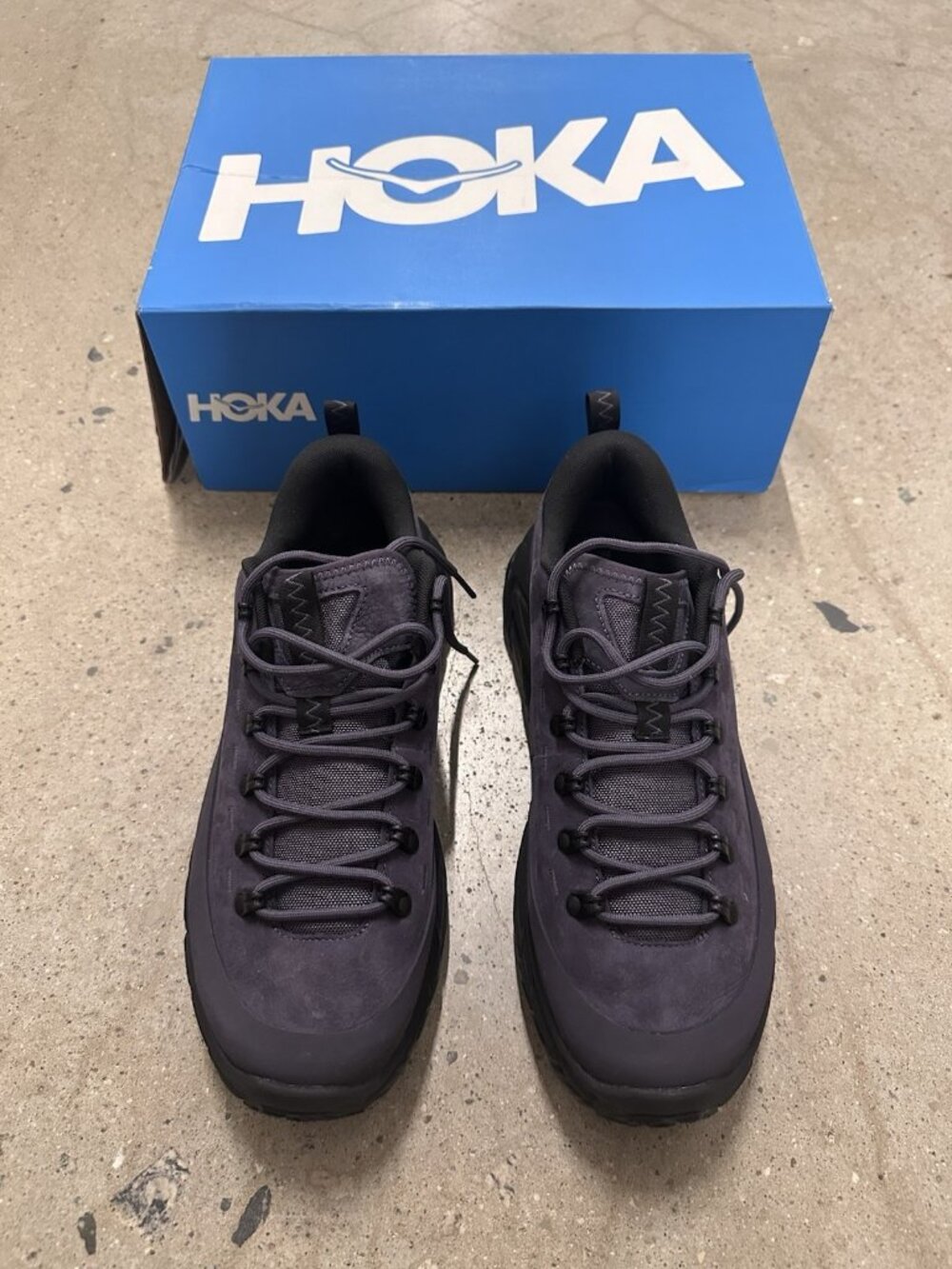 HOKA U Tor Summit Sneakers Squid Ink Dark Blue - Picture 6 of 12